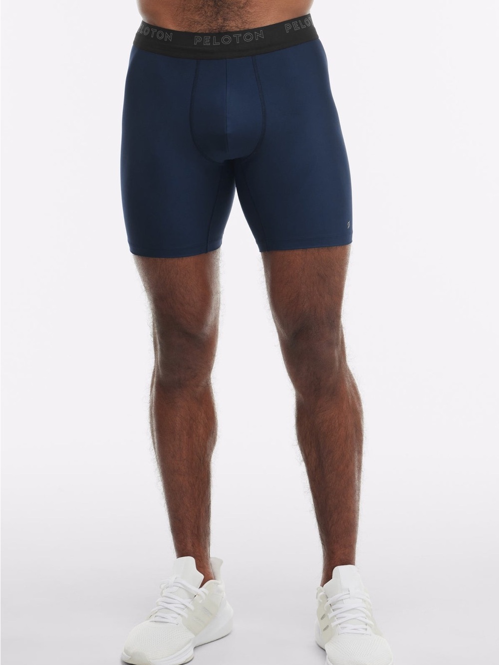 Peloton Men’s Navy Athletic Boxer Briefs with Black Waistband